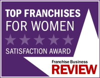 top-women-award-noyear Top Franchises for Veterans Franchise Satisfaction Award Graphic no year -blue